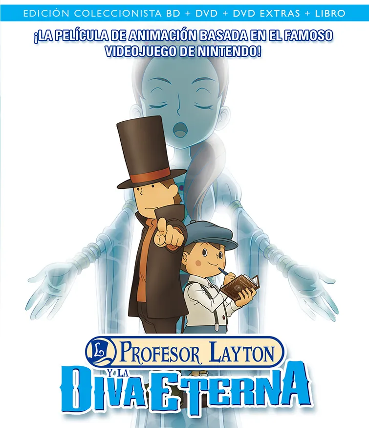 El Profesor Layton y la Diva Eterna Bluray